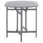 vidaXL Set da Pranzo per Giardino 5 pz Legno Massello di Acacia Grigio vidaXL Set da Pranzo per Giardino 5 pz Legno Massello di Acacia Grigio