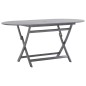 vidaXL Set da Pranzo per Giardino 9 pz Legno Massello di Acacia Grigio vidaXL Set da Pranzo per Giardino 9 pz Legno Massello di Acacia Grigio