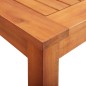 vidaXL Set da Pranzo da Giardino 3 pz con Cuscini Massello di Acacia vidaXL Set da Pranzo da Giardino 3 pz con Cuscini Massello di Acacia