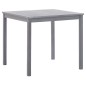 vidaXL Set da Pranzo per Giardino 5 pz Legno Massello di Acacia Grigio