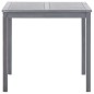 vidaXL Set da Pranzo per Giardino 5 pz Legno Massello di Acacia Grigio