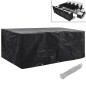 vidaXL Coperture Arredi Giardino 2pz Polyrattan 8 Persone 229x113 cm vidaXL Coperture Arredi Giardino 2pz Polyrattan 8 Persone 229x113 cm