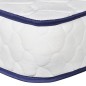 vidaXL Letto con Materasso Memory Foam Rosa Velluto 180x200 cm vidaXL Letto con Materasso Memory Foam Rosa Velluto 180x200 cm