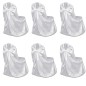 vidaXL Coprisedia per Feste di Matrimonio 12 pz Bianca vidaXL Coprisedia per Feste di Matrimonio 12 pz Bianca