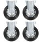 vidaXL Rotelle Fisse 8 pz 200 mm vidaXL Rotelle Fisse 8 pz 200 mm