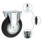 vidaXL Rotelle Fisse 8 pz 200 mm vidaXL Rotelle Fisse 8 pz 200 mm