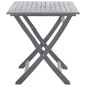 vidaXL Set da Pranzo per Giardino 5 pz Legno Massello di Acacia Grigio vidaXL Set da Pranzo per Giardino 5 pz Legno Massello di Acacia Grigio