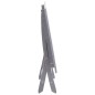 vidaXL Set da Pranzo per Giardino 5 pz Legno Massello di Acacia Grigio vidaXL Set da Pranzo per Giardino 5 pz Legno Massello di Acacia Grigio