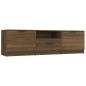 vidaXL Mobile TV Rovere Marrone 140x35x40 cm in Legno Multistrato vidaXL Mobile TV Rovere Marrone 140x35x40 cm in Legno Multistrato