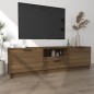 vidaXL Mobile TV Rovere Marrone 140x35x40 cm in Legno Multistrato vidaXL Mobile TV Rovere Marrone 140x35x40 cm in Legno Multistrato