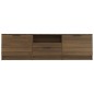 vidaXL Mobile TV Rovere Marrone 140x35x40 cm in Legno Multistrato vidaXL Mobile TV Rovere Marrone 140x35x40 cm in Legno Multistrato