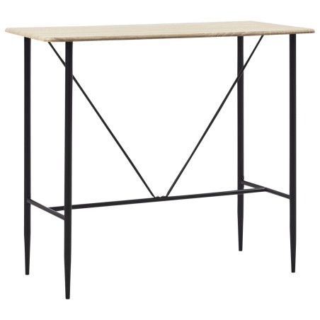 vidaXL Set da Bar 5 pz in Plastica Grigio