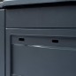 vidaXL Compostiere per Giardino 2 pz Grigio 60x60x73 cm 520 L vidaXL Compostiere per Giardino 2 pz Grigio 60x60x73 cm 520 L