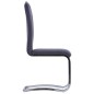 vidaXL Set Sala da Pranzo 9 pz in Similpelle Scamosciata Grigio vidaXL Set Sala da Pranzo 9 pz in Similpelle Scamosciata Grigio