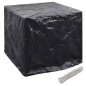 vidaXL Coperture Serbatoi Giardino 2 pz 8 Occhielli 116x100x120 cm vidaXL Coperture Serbatoi Giardino 2 pz 8 Occhielli 116x100x120 cm