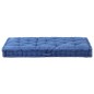 vidaXL Cuscini per Pallet e Pavimento 2 pz in Cotone Blu Chiaro vidaXL Cuscini per Pallet e Pavimento 2 pz in Cotone Blu Chiaro