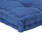 vidaXL Cuscini per Pallet e Pavimento 2 pz in Cotone Blu Chiaro vidaXL Cuscini per Pallet e Pavimento 2 pz in Cotone Blu Chiaro