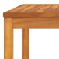 vidaXL Set Divani da Giardino 5 pz con Cuscini Crema in Legno Acacia vidaXL Set Divani da Giardino 5 pz con Cuscini Crema in Legno Acacia