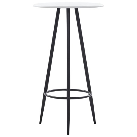 vidaXL Set da Bar 5 pz in Plastica Nero