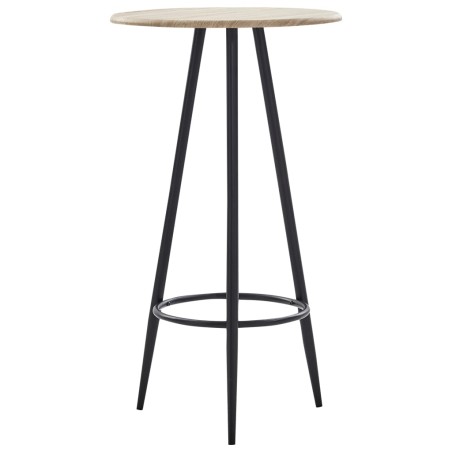 vidaXL Set da Bar 5 pz in Plastica Grigio