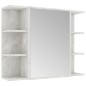 vidaXL Set Mobili da Bagno 3 pz Grigio Cemento in Truciolato vidaXL Set Mobili da Bagno 3 pz Grigio Cemento in Truciolato