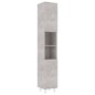 vidaXL Set Mobili da Bagno 3 pz Grigio Cemento in Truciolato vidaXL Set Mobili da Bagno 3 pz Grigio Cemento in Truciolato