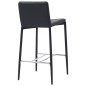 vidaXL Set da Bar 5 pz in Similpelle Nero vidaXL Set da Bar 5 pz in Similpelle Nero
