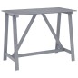 vidaXL Set da Bar da Giardino 7 pz Grigio in Legno Massello di Acacia vidaXL Set da Bar da Giardino 7 pz Grigio in Legno Massello di Acacia