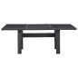 vidaXL Set da Pranzo da Giardino 7 pz in Polyrattan Nero vidaXL Set da Pranzo da Giardino 7 pz in Polyrattan Nero