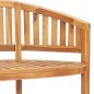 vidaXL Set Salotto da Giardino 3 pz Design Curvo in Massello di Teak vidaXL Set Salotto da Giardino 3 pz Design Curvo in Massello di Teak