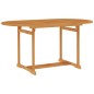 vidaXL Set da Pranzo da Giardino 7 pz in Legno Massello di Teak vidaXL Set da Pranzo da Giardino 7 pz in Legno Massello di Teak