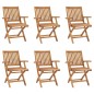 vidaXL Set da Pranzo da Giardino 7 pz in Legno Massello di Teak vidaXL Set da Pranzo da Giardino 7 pz in Legno Massello di Teak