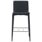 vidaXL Set da Bar 3 pz in Similpelle Nero vidaXL Set da Bar 3 pz in Similpelle Nero