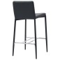vidaXL Set da Bar 3 pz in Similpelle Nero vidaXL Set da Bar 3 pz in Similpelle Nero