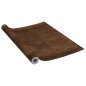 vidaXL Pellicole Autoadesive per Porte 4 pz Rovere Scuro 210x90 cm PVC