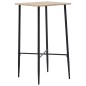 vidaXL Set da Bar 3 pz in Plastica Nero vidaXL Set da Bar 3 pz in Plastica Nero