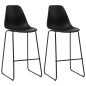 vidaXL Set da Bar 3 pz in Plastica Nero vidaXL Set da Bar 3 pz in Plastica Nero