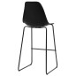 vidaXL Set da Bar 3 pz in Plastica Nero vidaXL Set da Bar 3 pz in Plastica Nero