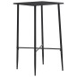 vidaXL Set da Bar 3 pz in Similpelle Nero vidaXL Set da Bar 3 pz in Similpelle Nero