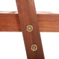 vidaXL Sedie da Pranzo da Esterni 4 pz in Legno Massello di Acacia vidaXL Sedie da Pranzo da Esterni 4 pz in Legno Massello di Acacia