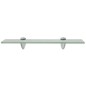 vidaXL Mensole Galleggianti 2 pz in Vetro 40x10 cm 8 mm vidaXL Mensole Galleggianti 2 pz in Vetro 40x10 cm 8 mm