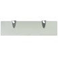 vidaXL Mensole Galleggianti 2 pz in Vetro 40x10 cm 8 mm vidaXL Mensole Galleggianti 2 pz in Vetro 40x10 cm 8 mm
