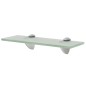 vidaXL Mensole Galleggianti 2 pz in Vetro 30x10 cm 8 mm vidaXL Mensole Galleggianti 2 pz in Vetro 30x10 cm 8 mm