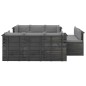 vidaXL Set Divani da Giardino su Pallet 9 pz con Cuscini Massello Pino vidaXL Set Divani da Giardino su Pallet 9 pz con Cuscini Massello Pino