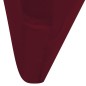 vidaXL Coprisedie in Tessuto Elasticizzato Borgogna 30 pz vidaXL Coprisedie in Tessuto Elasticizzato Borgogna 30 pz