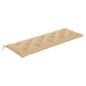 vidaXL Panchina da Giardino Impilabile e Cuscino 159cm Teak Massello vidaXL Panchina da Giardino Impilabile e Cuscino 159cm Teak Massello