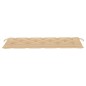 vidaXL Panchina da Giardino Impilabile e Cuscino 159cm Teak Massello vidaXL Panchina da Giardino Impilabile e Cuscino 159cm Teak Massello