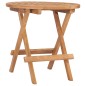vidaXL Set da Pranzo Giardino Pieghevole 3 pz Cuscino Massello di Teak vidaXL Set da Pranzo Giardino Pieghevole 3 pz Cuscino Massello di Teak