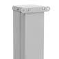 vidaXL Tenda Laterale Retrattile per Patio 140x600 cm Nera vidaXL Tenda Laterale Retrattile per Patio 140x600 cm Nera