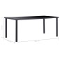 vidaXL Set Sala da Pranzo 7 pz in Similpelle Grigio vidaXL Set Sala da Pranzo 7 pz in Similpelle Grigio
